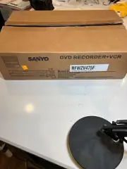Sanyo FWZV475F DVD Recorder+HDMI VHS/VCR Combo Bundle Unused Refurbished NOS New
