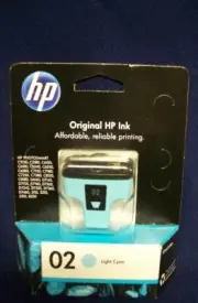 HP OEM INK 02 LIGHT CYAN