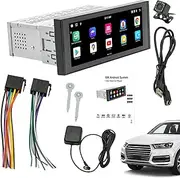Flat Screen Radio for Car | Touchscreen Car Stereo with Backup Camera - 6.86 Inches GPS Navigation, Car Audio Receivers Multimedia Player for Car