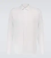 [Orlebar Brown] Orlebar Brown Giles linen long-sleeved shirt UK 15 white