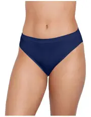 [Bendon] Seamless Soft High Cut Brief in Medieval Blue