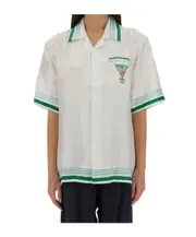 Casablanca Metaphysical Tennis Icon Shirt FR32,FR34,FR36,FR40 white
