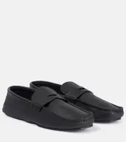 [Khaite] Khaite Billy leather penny loafer AU 7.5 black