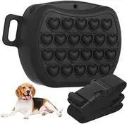 FONDOTIN Silicone Dog Treat Pouch Portable Treat Container for Pet Training Leakproof Snack Bag