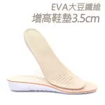 糊塗鞋匠 優質鞋材 B65 EVA大豆纖維增高鞋墊3.5CM 1雙 增高鞋墊 增高全墊 EVA增高鞋墊 EVA增高墊