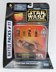 Star Wars Cantina Encounter - Galoob Micro Machines Action Fleet Battle Pack NEW