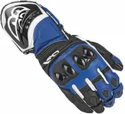 Berik Spa Motorcycle Gloves, black-blue, Size XS for Men Black Blue