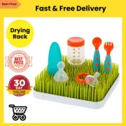Boon Grass Countertop Drying Rack for Baby Bottle Feeding Holder Dryer NEW