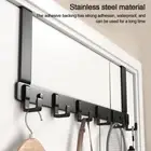 Hooks Storage Holder Coat Hat Towel Hanger Hanging Rack Door Hanger Hook