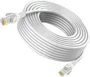 Ethernet Cable for Networking Cat5e Cable 40m Heavy Duty Water Resistant for Indoor/Outdoor Use