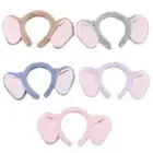 Cute Cartoon Elephant Hair Band Hairpieces for Makeup and Skincare Routine