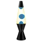 Wax Liquid Lava Lamp Party Decor Night Light Black Retro Set 37cm Yellow/Blue