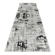 Passion Energy Black Runner Rug