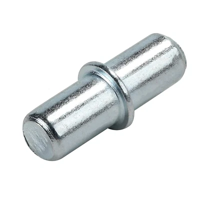 100 Pack Hardware 5Mm (13/64") Diameter Heavy Duty Divided Shelf Pins with Stop