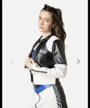Riding Along Pu Jacket Dangerfield Size 14 RRP $168