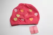 NEW Gymboree Popstar Academy Little Hearts Beret Argyle Hearts Size 5-7 NWT