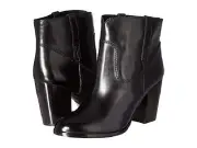 New in Box Womens Frye Myra Bootie Black Smooth Veg Calf Size 9.5 MSRP $ 328