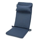 Rumba Adirondack Outdoor Chair Cushion with Ties for Patio Furniture, Water-R...