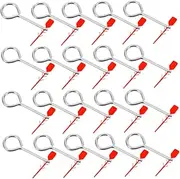 JECOMPRIS Extinguisher Safety Device Parts 50 Sets Fire Extinguisher Latch Set Seals Hardware Pins Fire Equipment Accessories