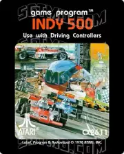 Atari 2600 Replacement Label - Indy 500