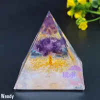 在飛比找蝦皮購物優惠-🌈Wendy 奧根金字塔爆款擺件心理暗示靈魂擺件轉運飾品新品