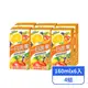 【波蜜】一日蔬果100%蘋果柳橙綜合蔬果汁(160mlx6入)x4組