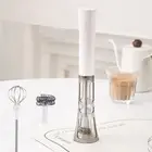 Mini USB Rechargeable Electric Milk Frother Handheld 3 Gear Speed Foam Mixer AU