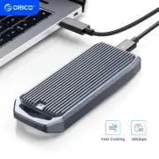 ORICO USB4.0 40Gbps M.2 Enclosure for NVMe SSD M & B+M Key 2280 Thunderbolt 3/4