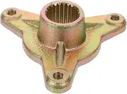 ASAKKURA Atv Hub Wheel Hub Wheel Rim Hub for Go Kart Wheel Rim Hub for Atv Go Kart Accessories Atv Accessory Atv Wheel Rim Go Kart Wheel Rim Axle Hub for Go Kart Go Kart Hubs Golden Metal