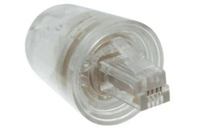 Telephone Handset Phone Coil Cord Swivel Twist Top Untangle Detangler - Clear