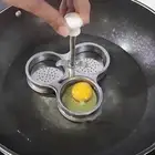 3 Grids Egg Poaching Pan Non-Stick Eggs Cooker Poached Egg Maker Baking