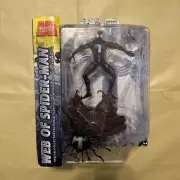 Marvel Diamond Select Black Suit Symbiote Spiderman Web of Spiderman NIB