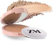 ZM Zayn & Myza Pollution Defense CC Compact Powder, with SPF 30 for Sun Protection, Matte Finish & Color Correcting Formula, Long Lasting, Absorbs Oil, for All Skin Types, Classic Ivory, 9gm