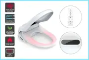 Kogan Premium Smart Wash & Dry Remote Control Electric Bidet Toilet Seat