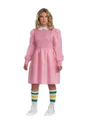 Stranger Things ELEVEN PINK DRESS TWEEN CLASSIC M 8+