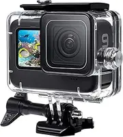 F1TP Waterproof Case for Go Pro Hero 13 12 11 10 9 Black,196Ft Protective Underwater Dive Housing Shell with Bracket and 1/4”Screw for Go Pro 13