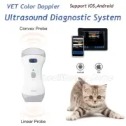Portable VeterinaryVET Color Doppler Ultrasound Scanner Wifi Machine Android/ios