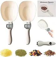 Food Measuring Scoop Scale, Digital Measuring Spoon, Digital Measuring Spoon Scale, Weighing Spoon Scale 800g/0.1g High Precision Suitable for Kitchen Gadgets for portioning Food and Condiments (2)