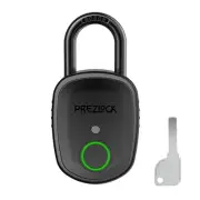 Fingerprint Padlock with Key Backup, 2keys, , Smart Padlock with Keyless Biom...