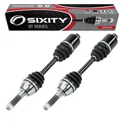 2 pc Sixity XT Rear Left Right Axle compatible with Yamaha Rhino 660 2006 - YXR660FAVGR 4X4