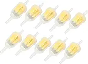 TUCKBOLD Motorbike Fits 1/4" or 5/16" Gas Inline Fuel Filters (Set of 10) Automotive Parts
