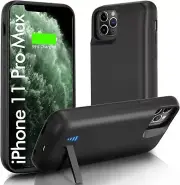 Battery Case for iPhone 11 Pro Max Charging Cover Extend Battery Charger Case