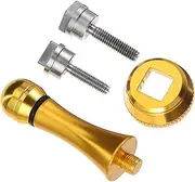 DRESSOOS Fishing Tool Wheel Anti-Collision Lever Fishing Wheel Bar Reel Stainless Steel for Rocker Arm Wide Temp
