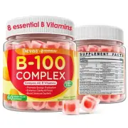 Super Vitamin B Complex Gummies - All B Vitamins Including Methyl B12 B1 B2 B...