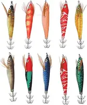 Fishing Lures Simulation Shrimp Bait Set with Storage Bag Freshwater Saltwater Fishing Artificial Hook ABS Mesh Cloth for Sea Rivers Lakes Anglers