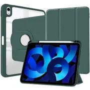 MCC iPad mini 6 6th Gen 360 Rotate Case Cover Pencil Holder Apple mini6 [Dark Green]