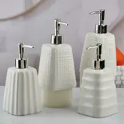 Cairo Ceramic Soap Dispenser -White