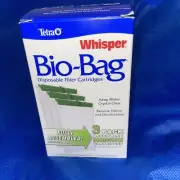 Tetra Whisper Assembled Bio-Bag Filter Medium Cartridges, 3 Count~FACTORY SEALED