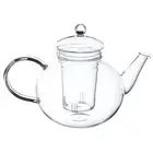 Borosilicate Glass 1.32 Quart Teapot with Removable Infuser