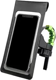 Mobile Phone Holder Waterproof Bag, Cycling Phone Holder, Waterproof Cycling Bag, Easy Installation, Rotatable, 21x11cm, Perfect for Bike